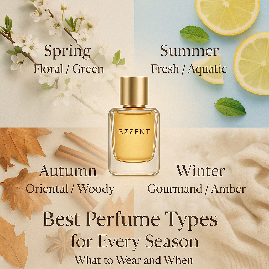 Best Perfume Types for Every Season: What to Wear and When - Ezzent