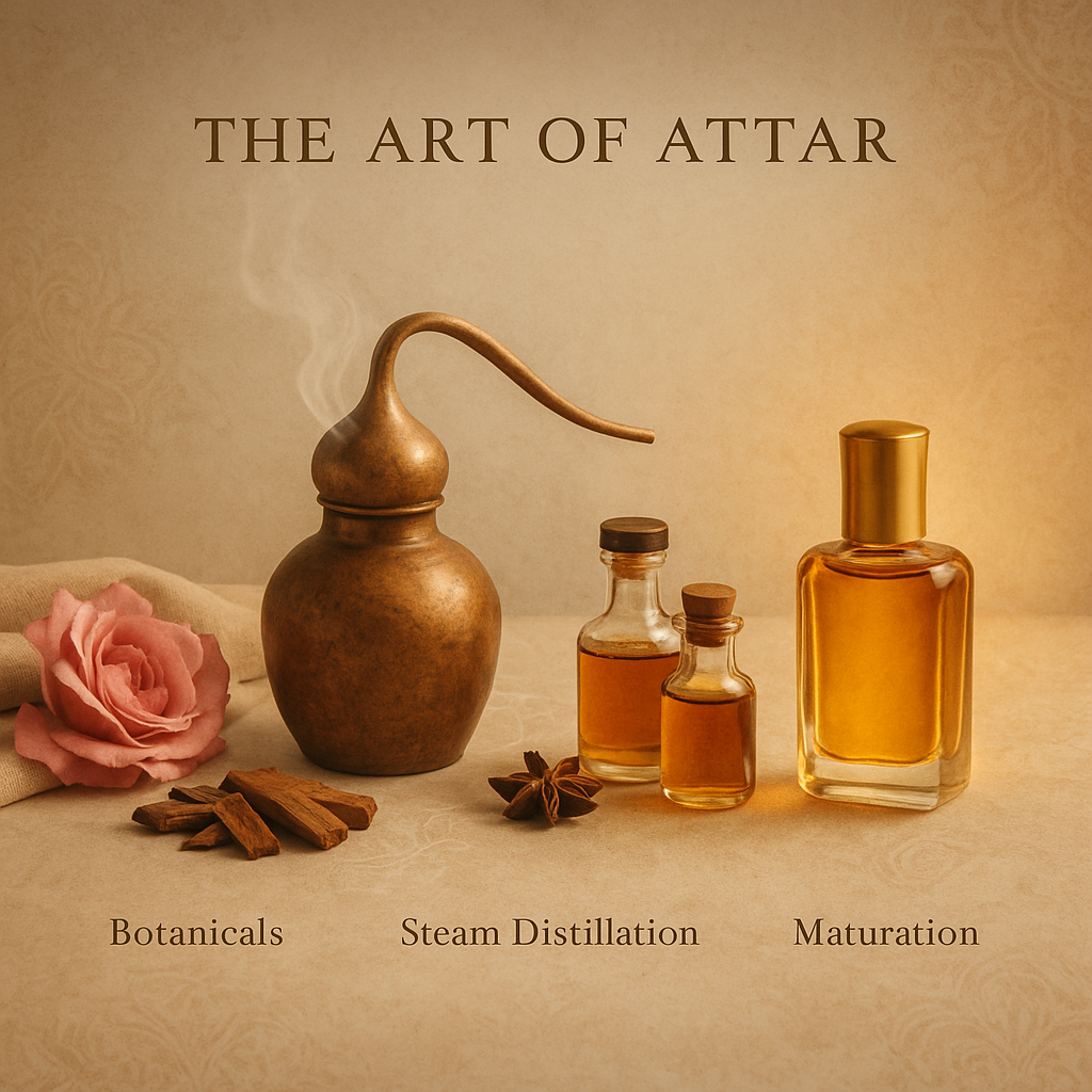 How Is Attar Made? The Art of Traditional Perfume Oils - Ezzent