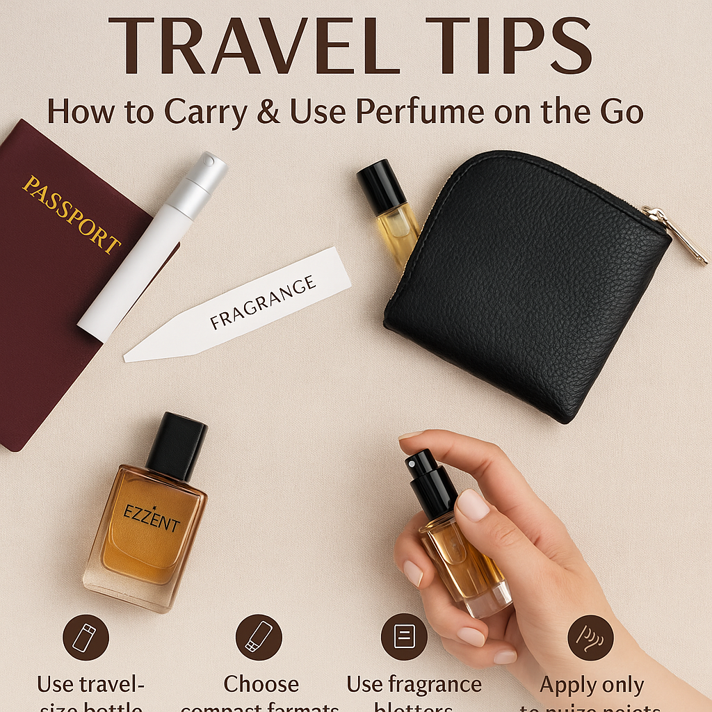 Travel Tips: How to Carry and Use Perfume on the Go - Ezzent