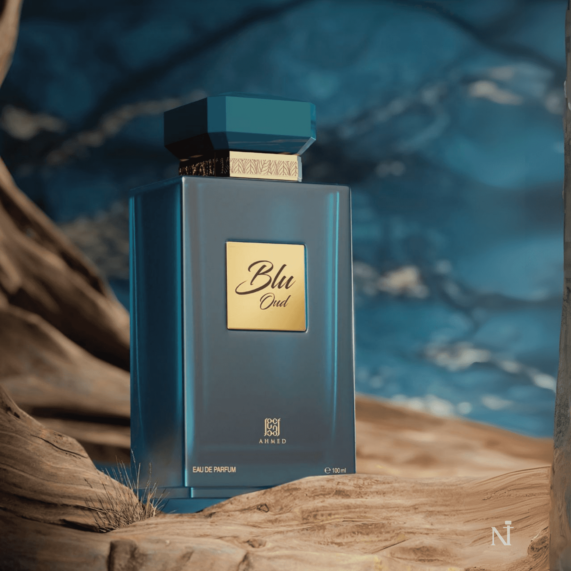 Ahmed Al Maghribi Blu Oud Eau de Parfum 100ml - Ezzent - Eau de Parfum (EDP)